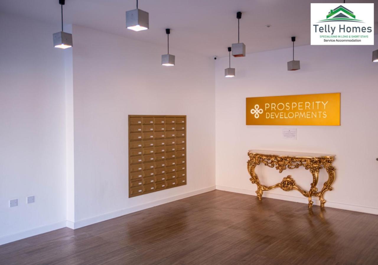 5 Percent Off Weekly And 20 Percent Off Monthly Bookings - Marigold Unit At Telly Homes Limited Birmingham City Centre -2 Bedroom Apartment, Free Wifi ภายนอก รูปภาพ