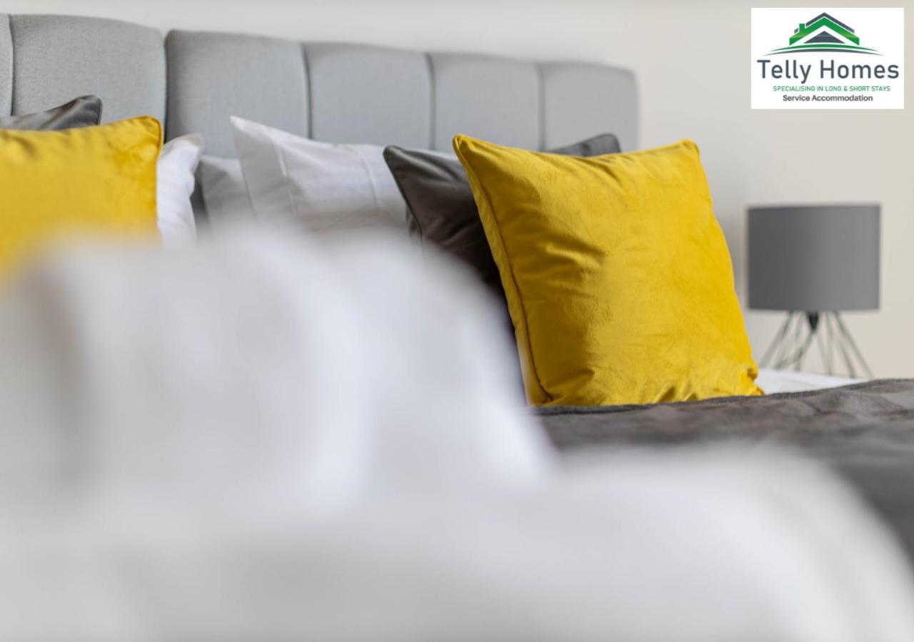 5 Percent Off Weekly And 20 Percent Off Monthly Bookings - Marigold Unit At Telly Homes Limited Birmingham City Centre -2 Bedroom Apartment, Free Wifi ภายนอก รูปภาพ