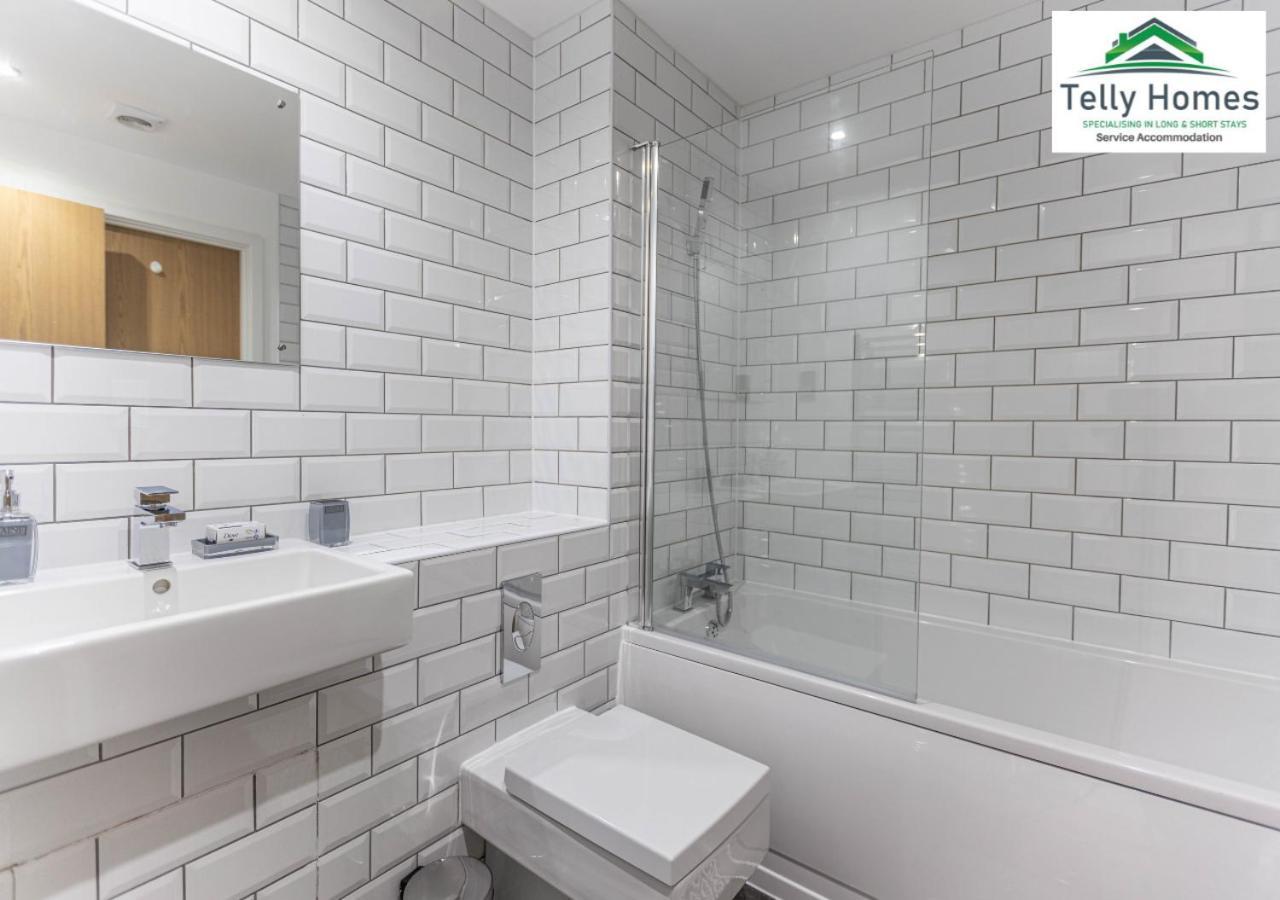 5 Percent Off Weekly And 20 Percent Off Monthly Bookings - Marigold Unit At Telly Homes Limited Birmingham City Centre -2 Bedroom Apartment, Free Wifi ภายนอก รูปภาพ